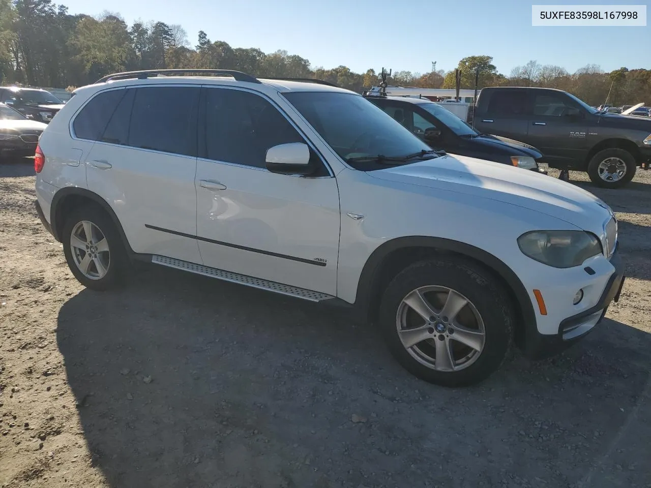 2008 BMW X5 4.8I VIN: 5UXFE83598L167998 Lot: 80539554