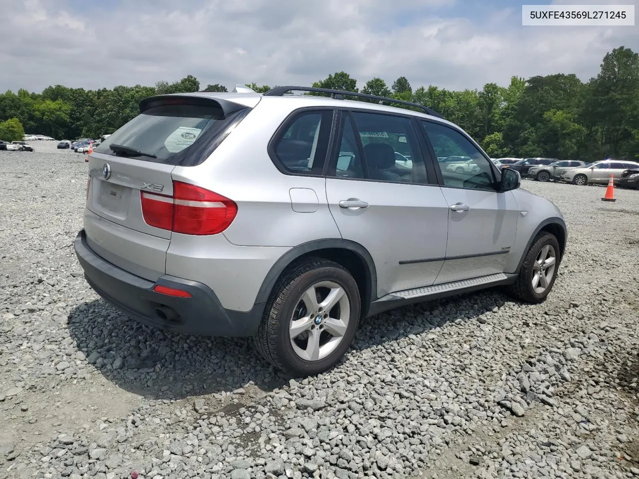 2009 BMW X5 xDrive30I VIN: 5UXFE43569L271245 Lot: 57846674