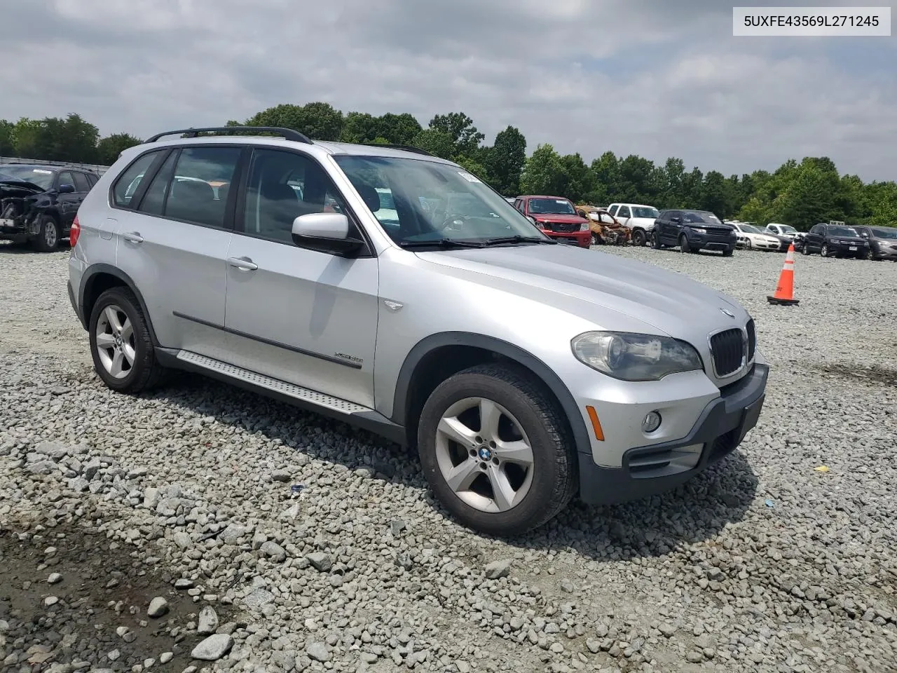 2009 BMW X5 xDrive30I VIN: 5UXFE43569L271245 Lot: 57846674