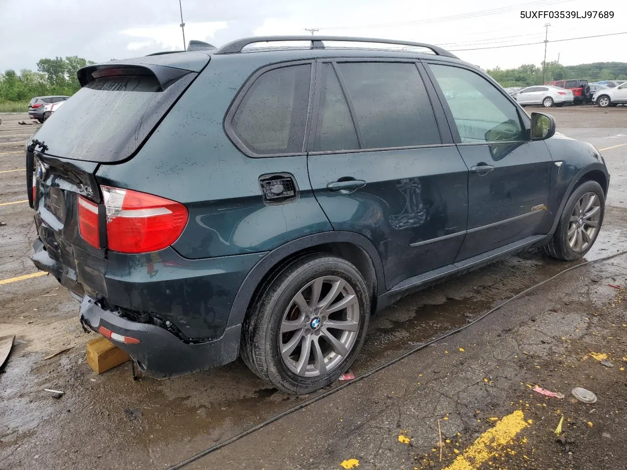 2009 BMW X5 xDrive35D VIN: 5UXFF03539LJ97689 Lot: 62283454