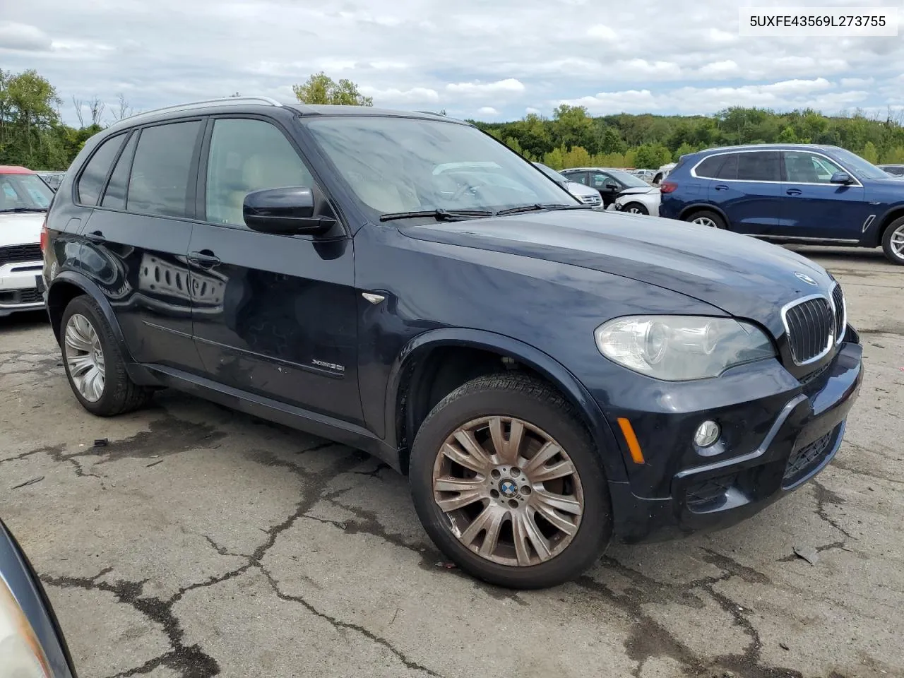 2009 BMW X5 xDrive30I VIN: 5UXFE43569L273755 Lot: 68347344