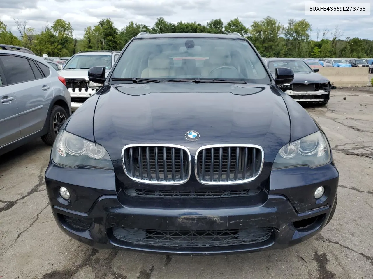 2009 BMW X5 xDrive30I VIN: 5UXFE43569L273755 Lot: 68347344