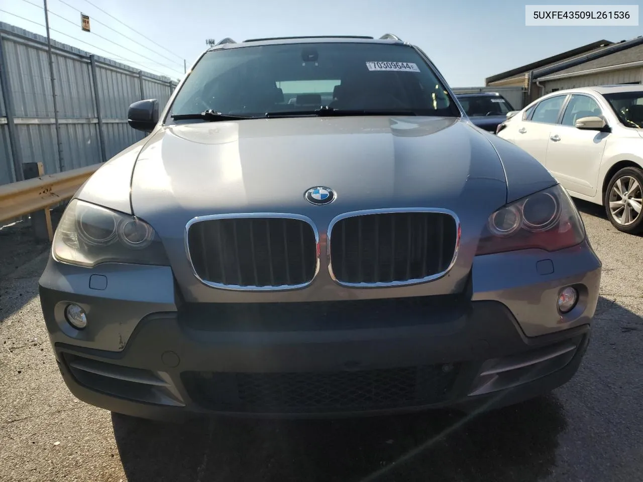 2009 BMW X5 xDrive30I VIN: 5UXFE43509L261536 Lot: 70309644