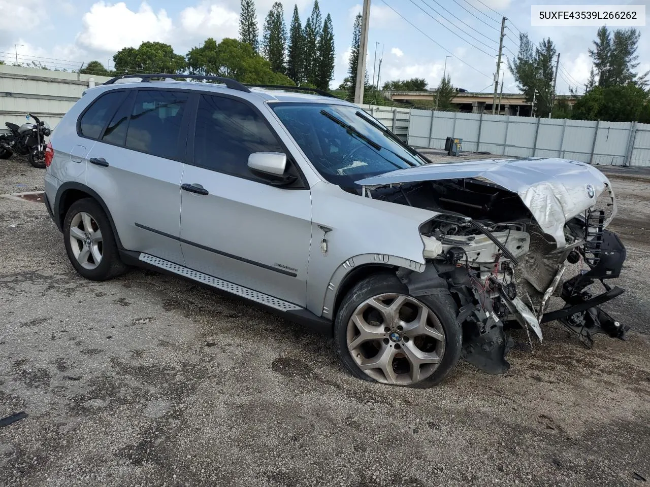 2009 BMW X5 xDrive30I VIN: 5UXFE43539L266262 Lot: 70340614