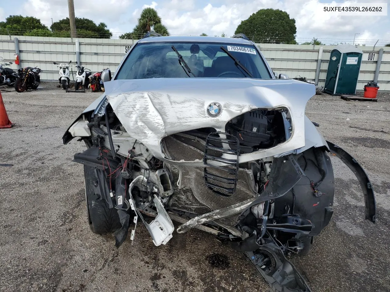 2009 BMW X5 xDrive30I VIN: 5UXFE43539L266262 Lot: 70340614