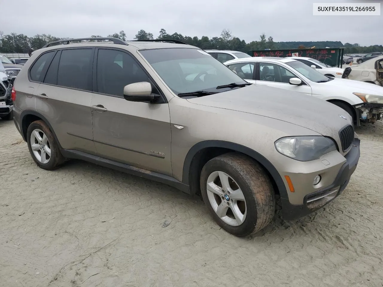 2009 BMW X5 xDrive30I VIN: 5UXFE43519L266955 Lot: 72938814