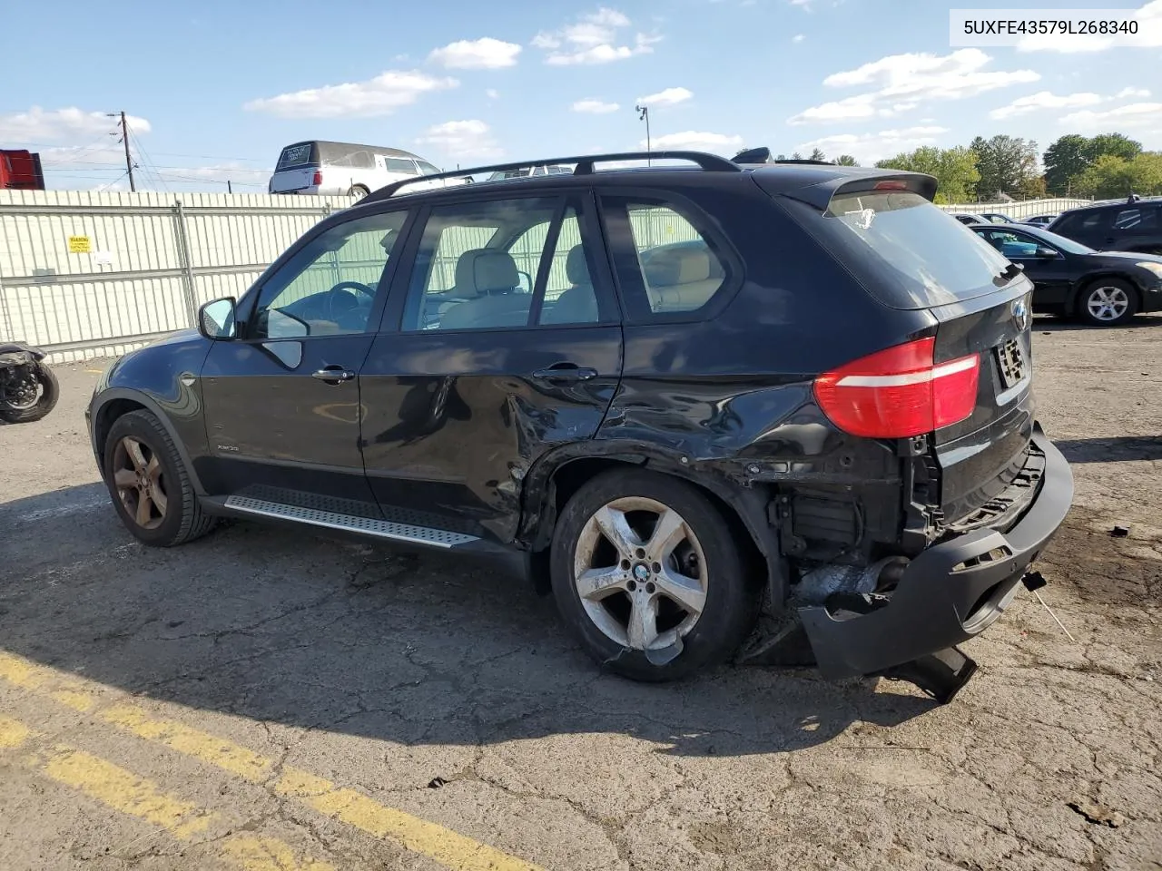 2009 BMW X5 xDrive30I VIN: 5UXFE43579L268340 Lot: 73345744