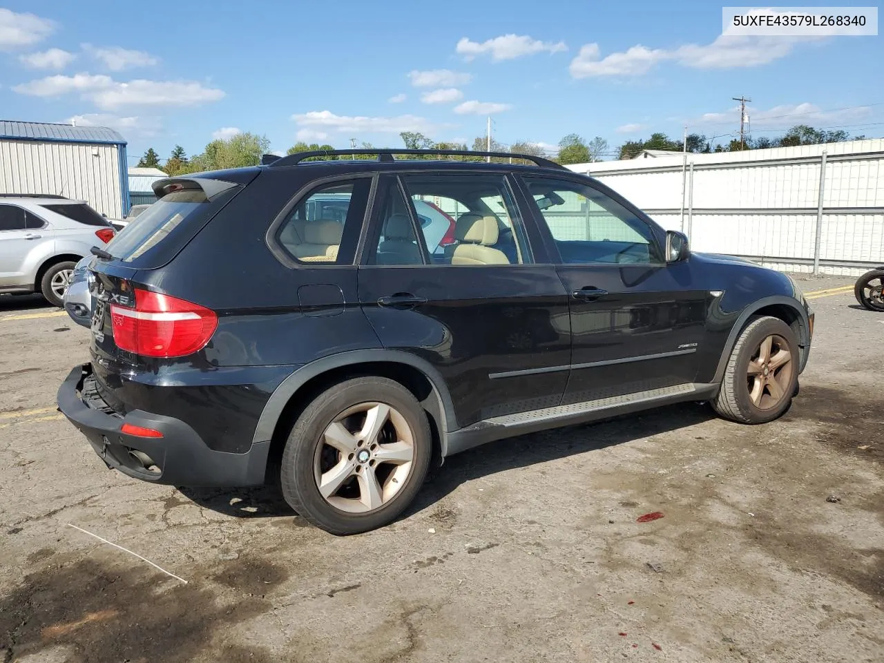 2009 BMW X5 xDrive30I VIN: 5UXFE43579L268340 Lot: 73345744