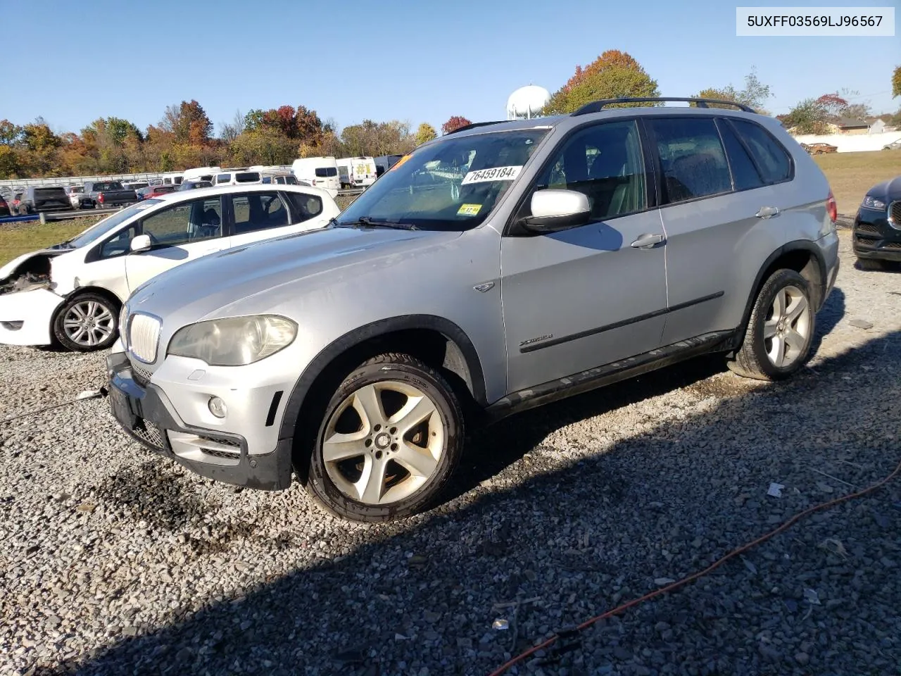 2009 BMW X5 xDrive35D VIN: 5UXFF03569LJ96567 Lot: 76459184