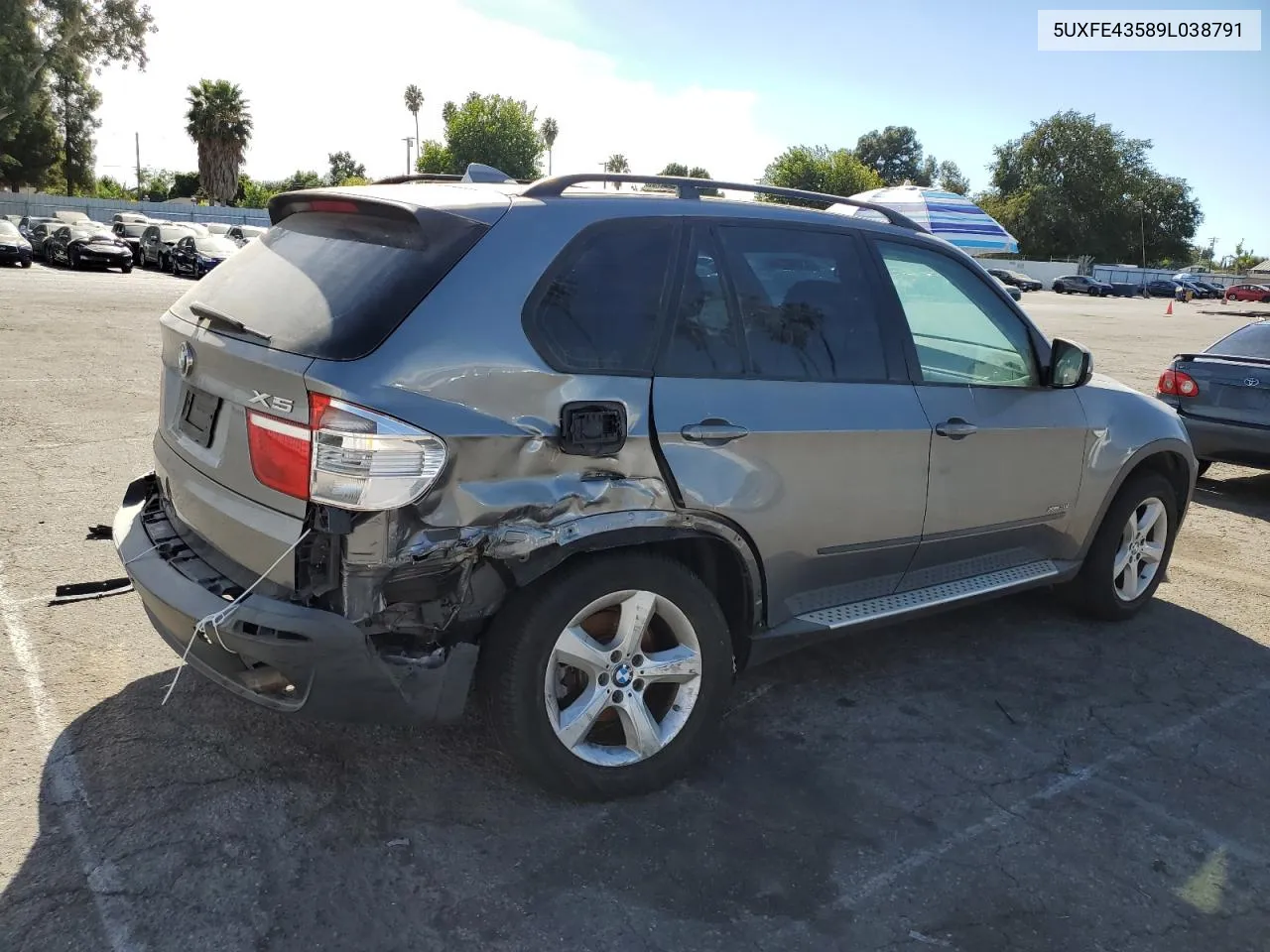 2009 BMW X5 xDrive30I VIN: 5UXFE43589L038791 Lot: 76964204