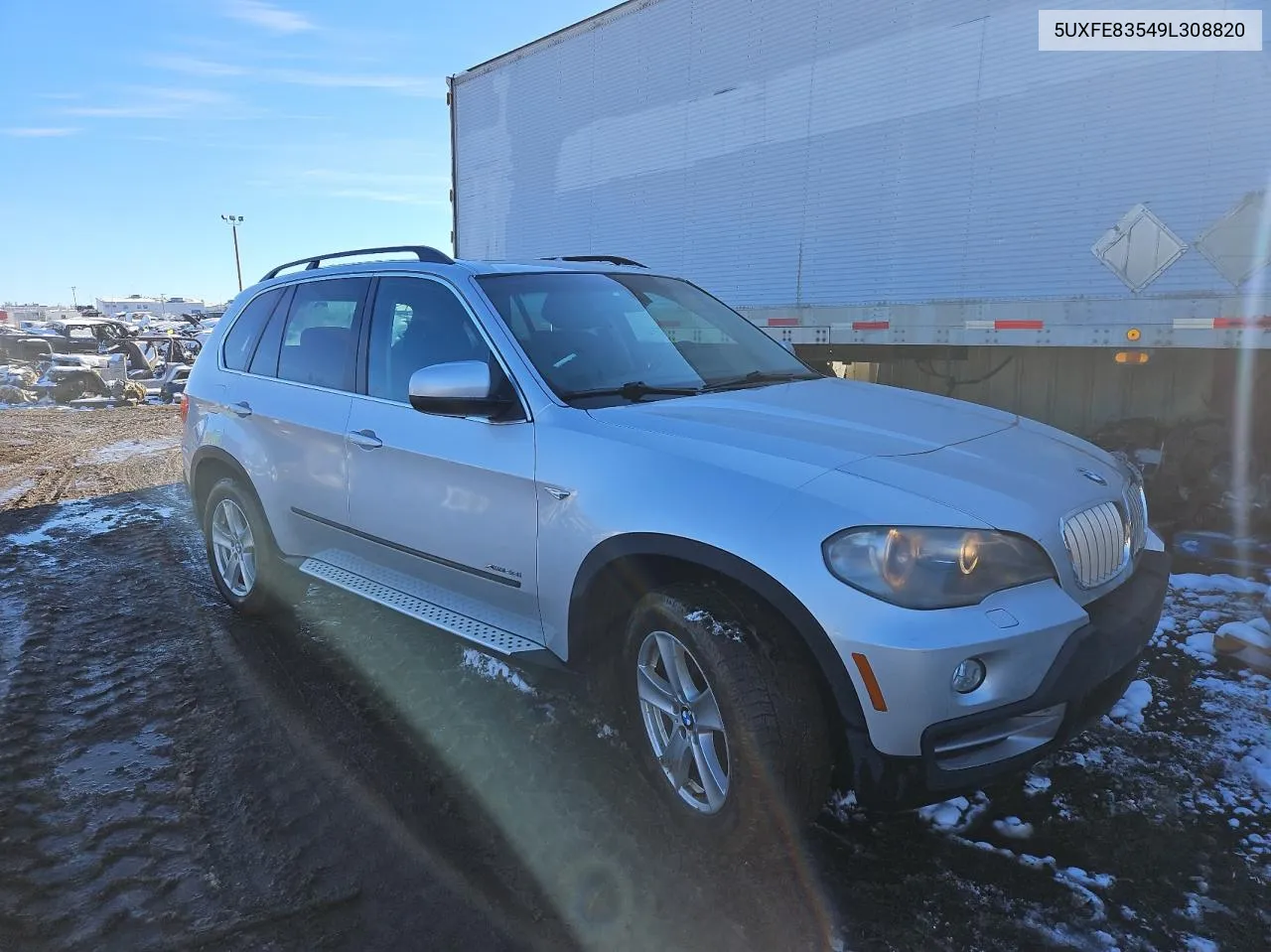 2009 BMW X5 xDrive48I VIN: 5UXFE83549L308820 Lot: 77785894