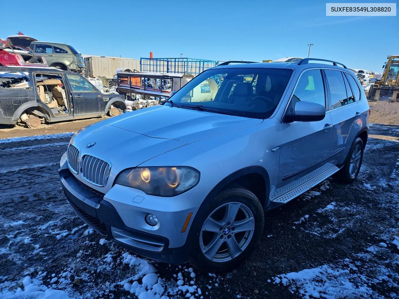 2009 BMW X5 xDrive48I VIN: 5UXFE83549L308820 Lot: 77785894