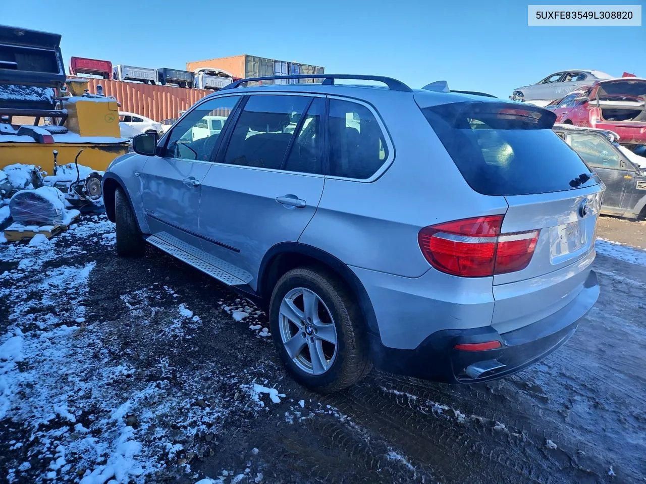 2009 BMW X5 xDrive48I VIN: 5UXFE83549L308820 Lot: 77785894