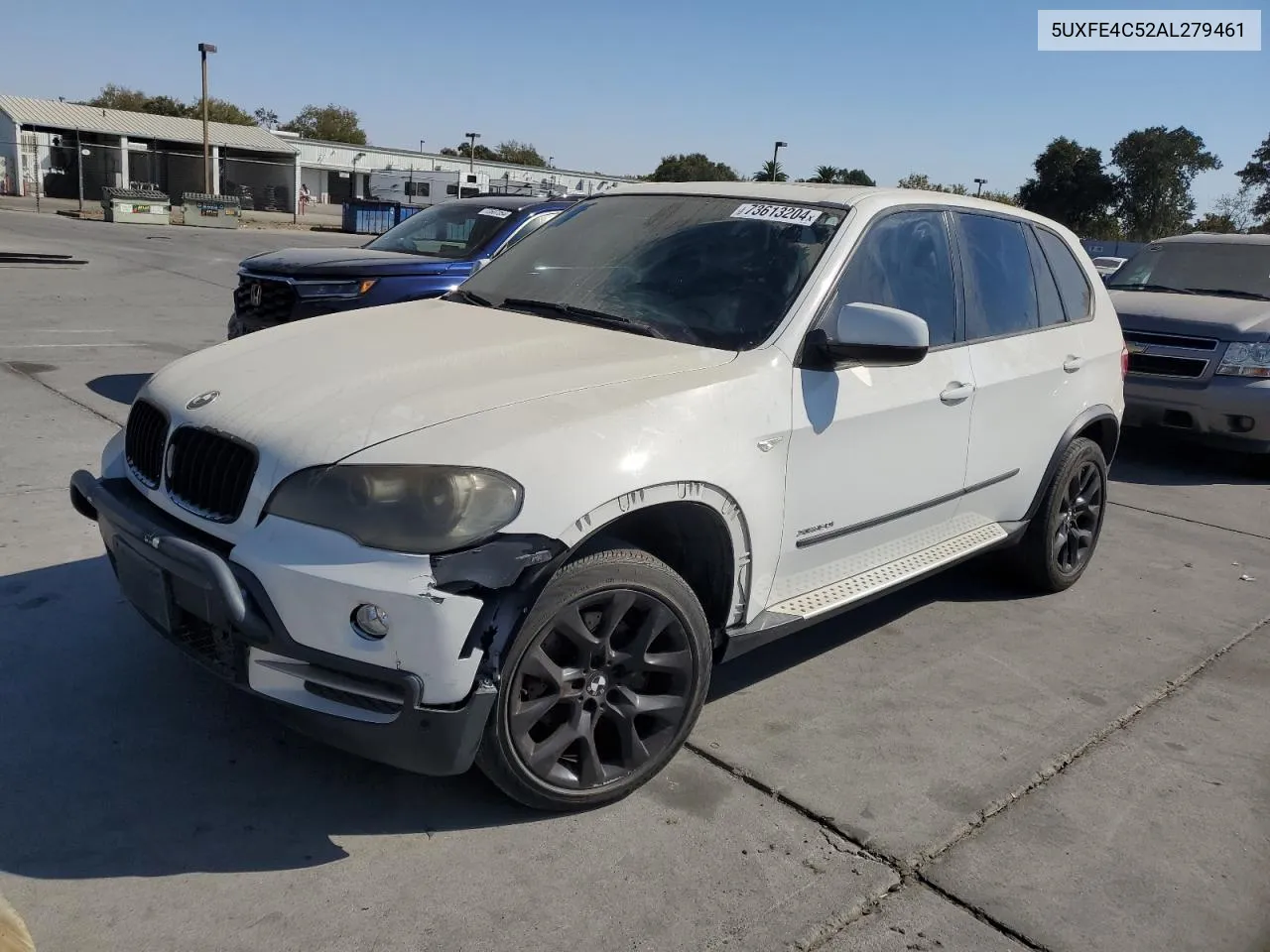 2010 BMW X5 xDrive30I VIN: 5UXFE4C52AL279461 Lot: 73613204