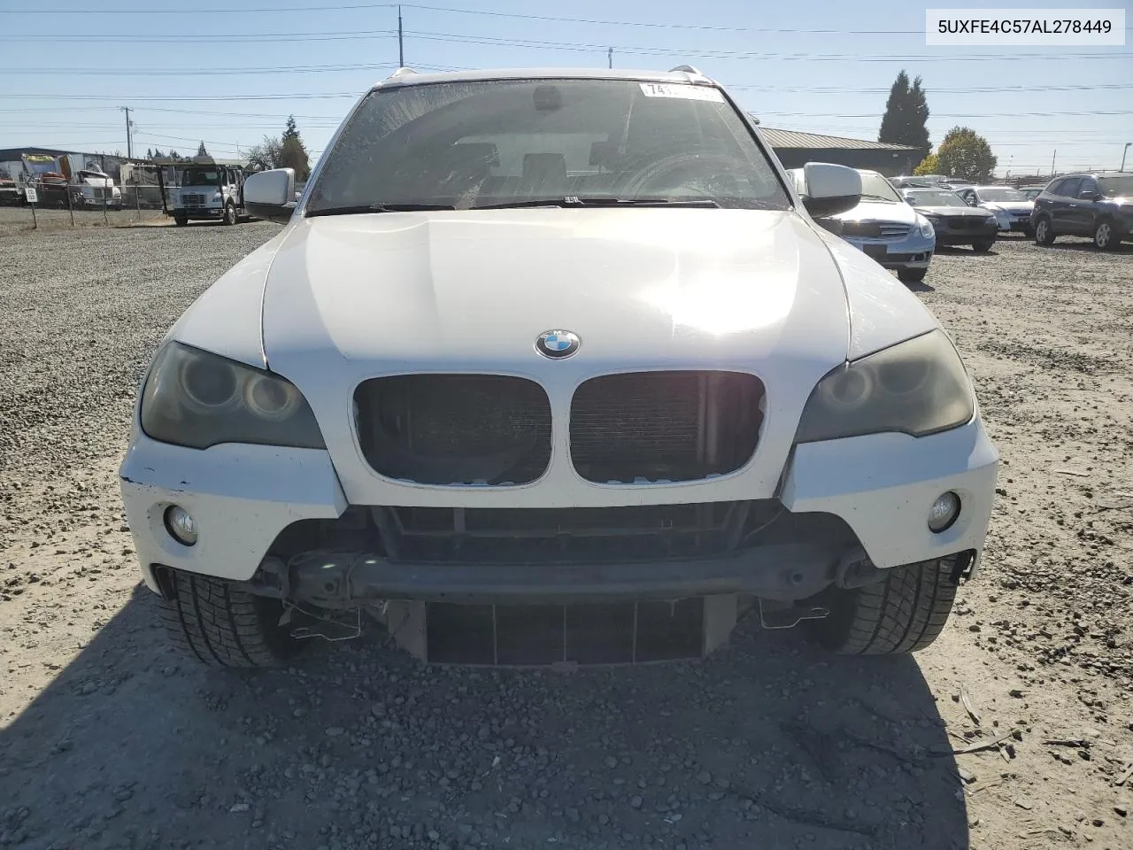 2010 BMW X5 xDrive30I VIN: 5UXFE4C57AL278449 Lot: 74128434