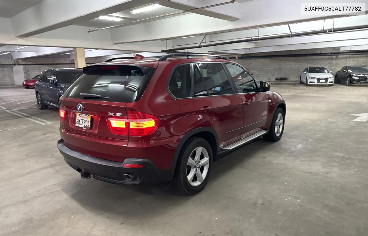 2010 BMW X5 xDrive35D VIN: 5UXFF0C50ALT77782 Lot: 76172784