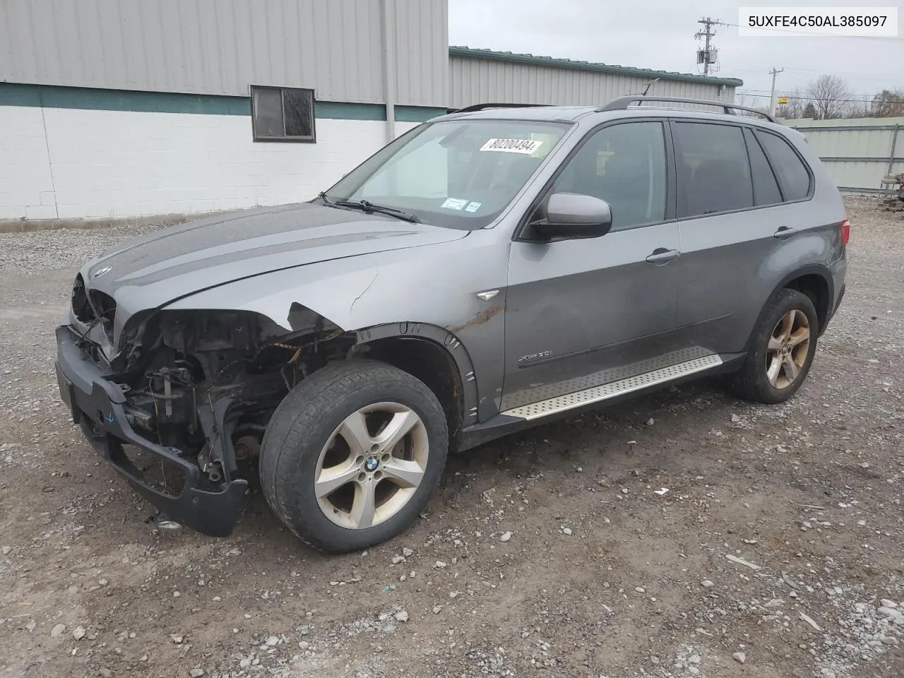 2010 BMW X5 xDrive30I VIN: 5UXFE4C50AL385097 Lot: 80200494