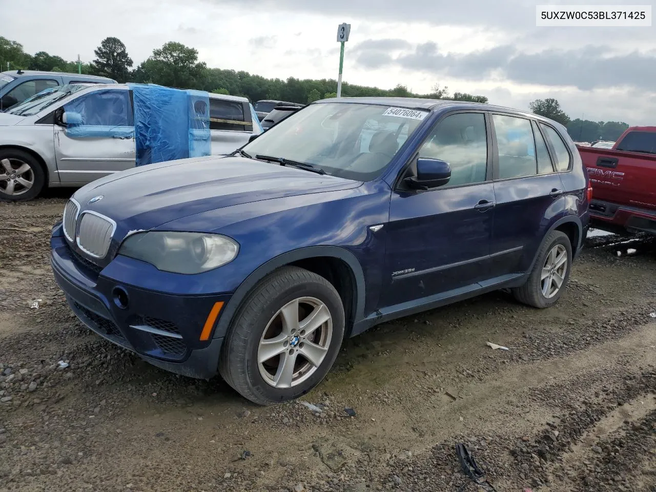 2011 BMW X5 xDrive35D VIN: 5UXZW0C53BL371425 Lot: 54076064