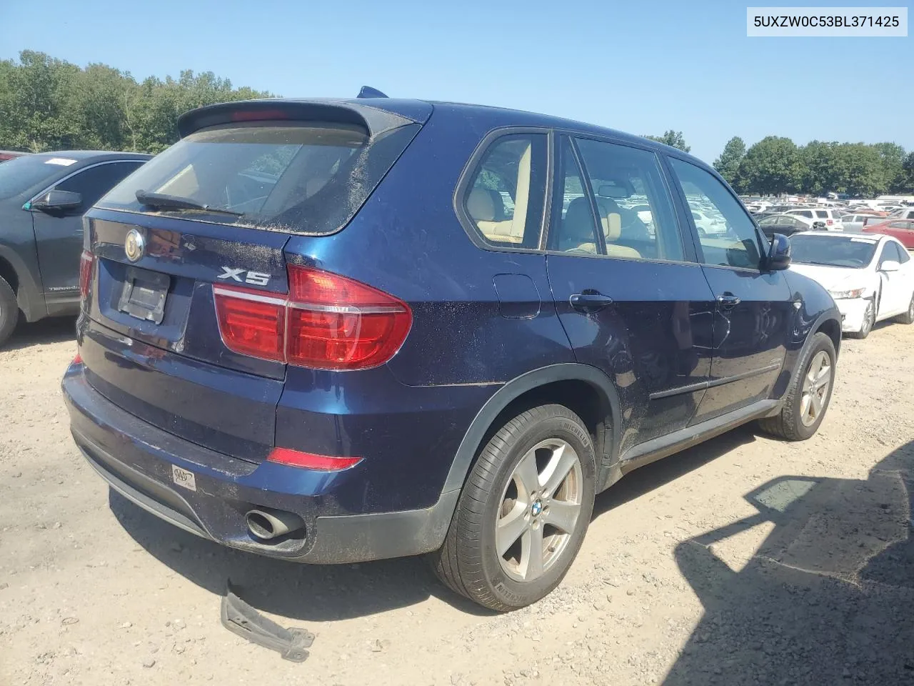 2011 BMW X5 xDrive35D VIN: 5UXZW0C53BL371425 Lot: 54076064