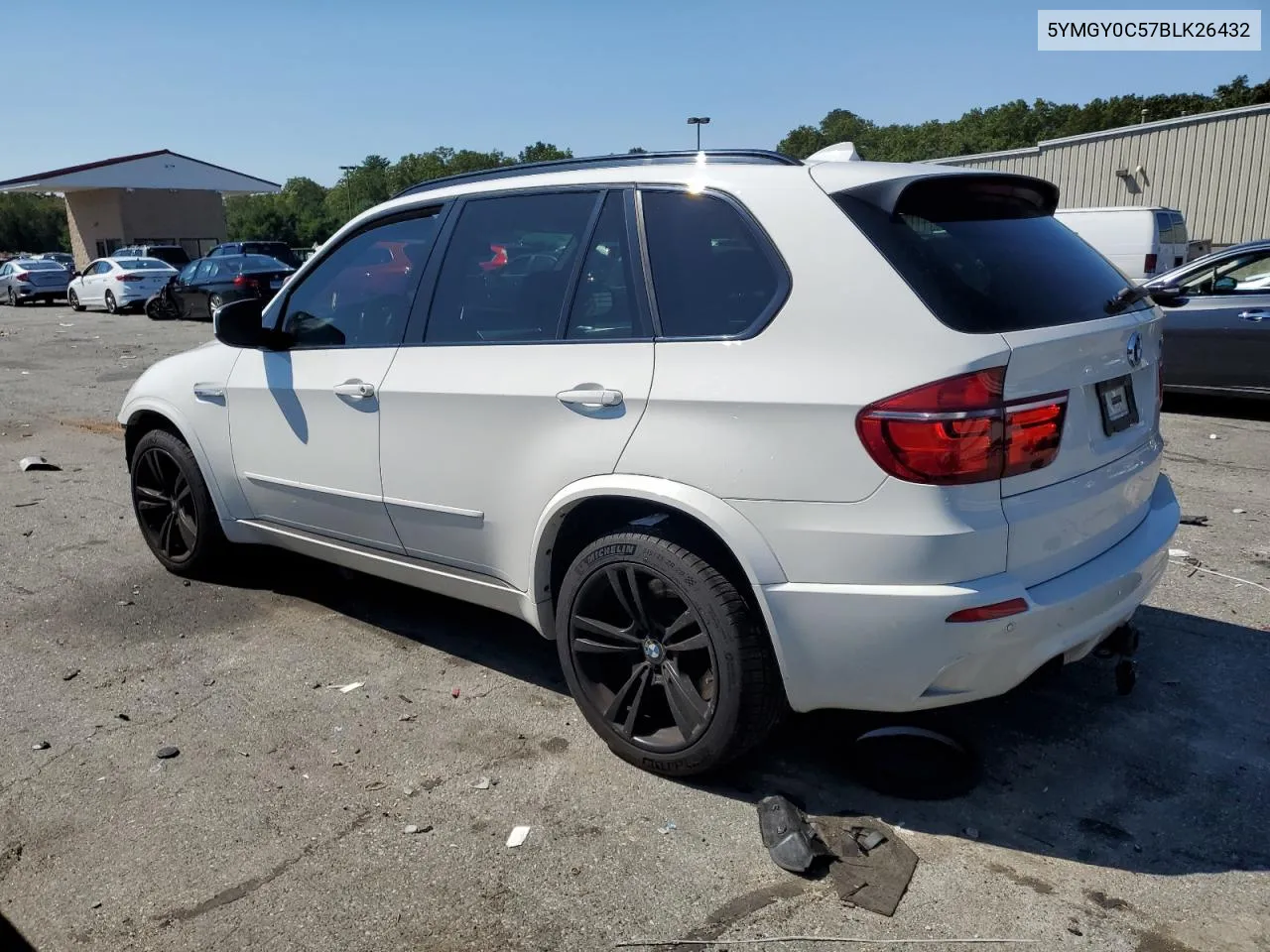 2011 BMW X5 M VIN: 5YMGY0C57BLK26432 Lot: 67023344