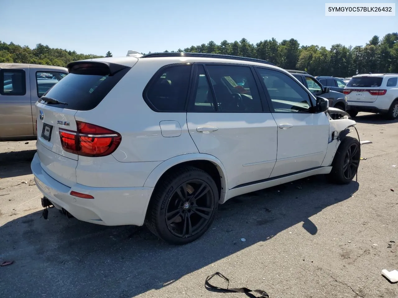 2011 BMW X5 M VIN: 5YMGY0C57BLK26432 Lot: 67023344