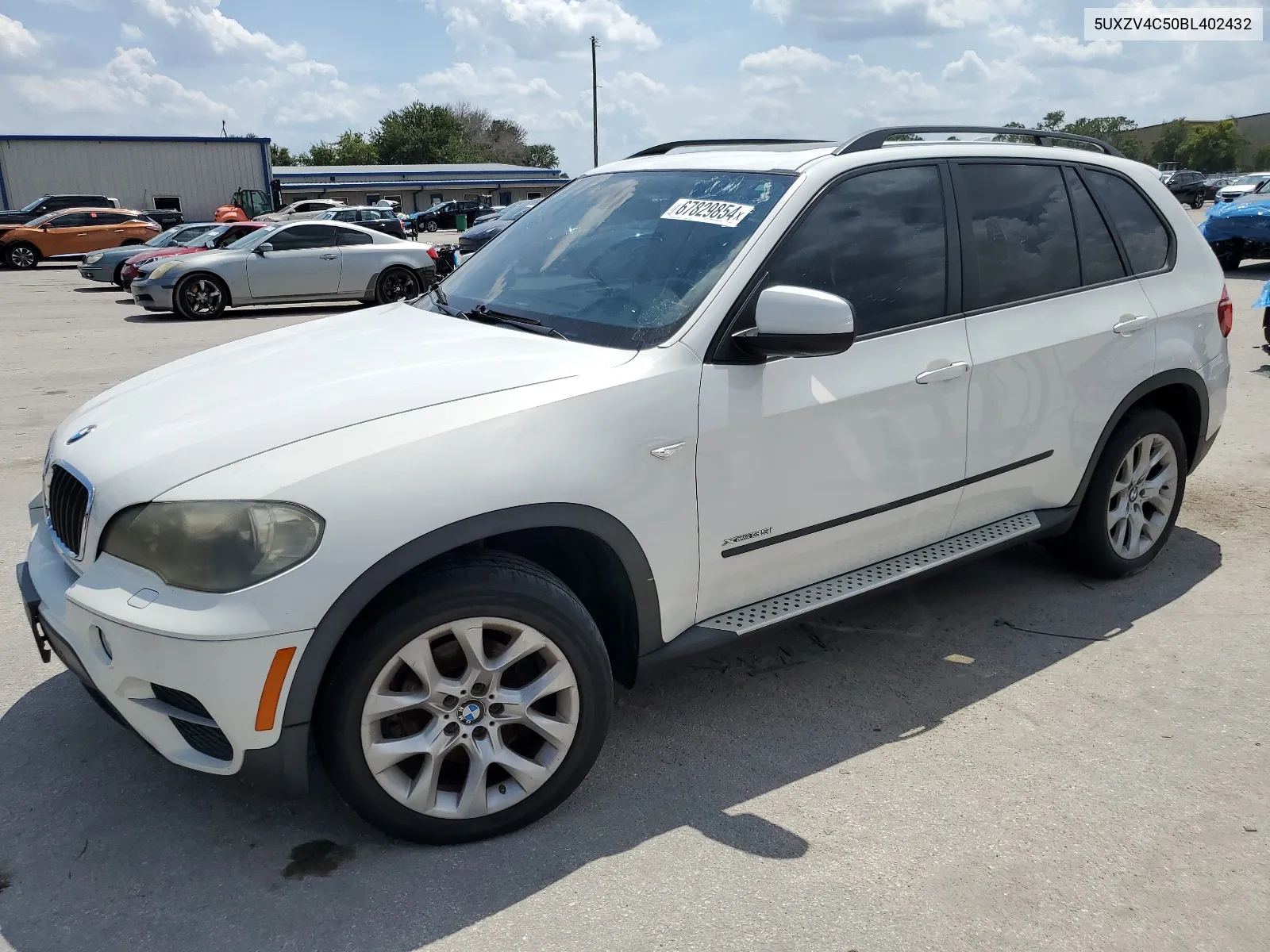 2011 BMW X5 xDrive35I VIN: 5UXZV4C50BL402432 Lot: 67829854