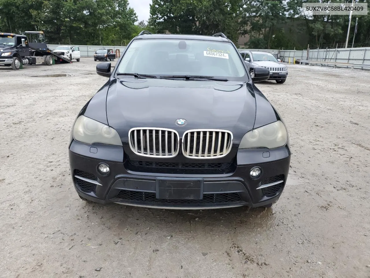 2011 BMW X5 xDrive50I VIN: 5UXZV8C58BL420409 Lot: 68067324