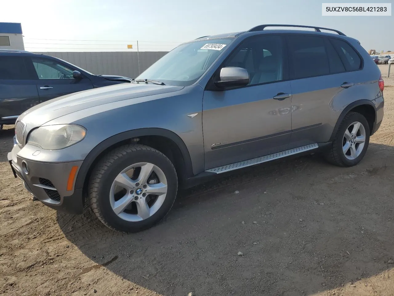 2011 BMW X5 xDrive50I VIN: 5UXZV8C56BL421283 Lot: 69793434