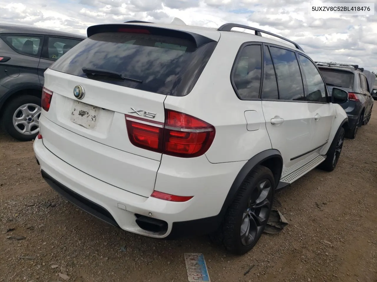 2011 BMW X5 xDrive50I VIN: 5UXZV8C52BL418476 Lot: 70014034