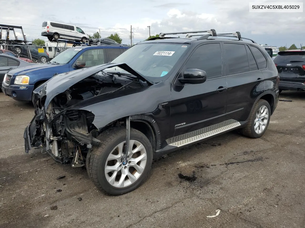 2011 BMW X5 xDrive35I VIN: 5UXZV4C5XBL405029 Lot: 70221114