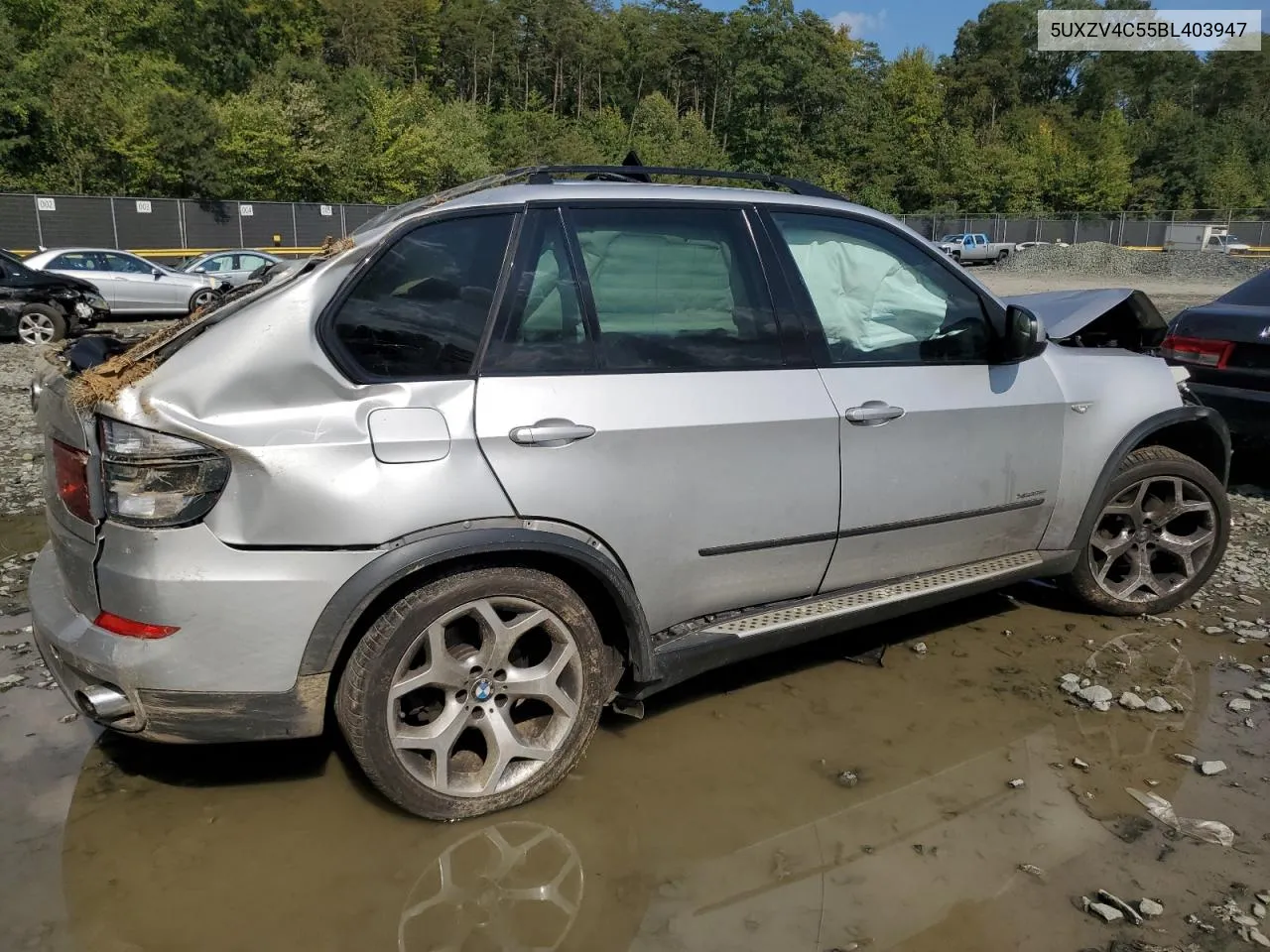 2011 BMW X5 xDrive35I VIN: 5UXZV4C55BL403947 Lot: 72324594