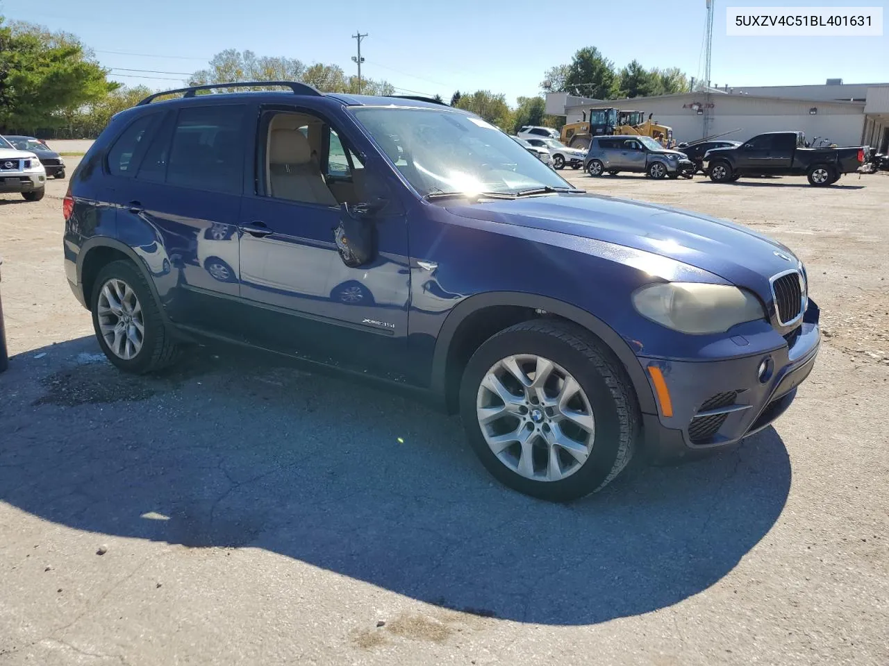 2011 BMW X5 xDrive35I VIN: 5UXZV4C51BL401631 Lot: 72589324