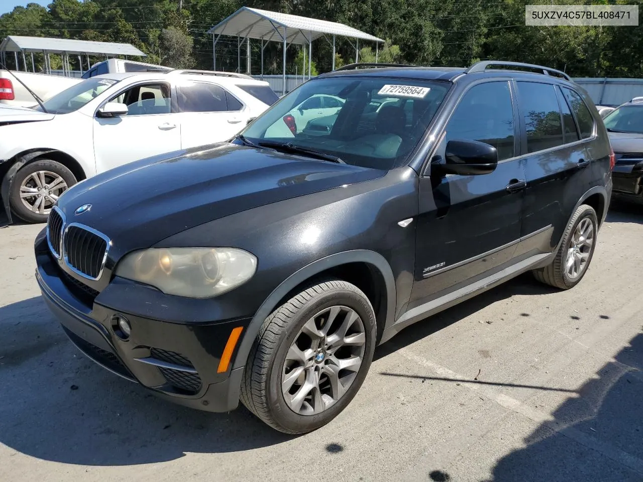 2011 BMW X5 xDrive35I VIN: 5UXZV4C57BL408471 Lot: 72759564