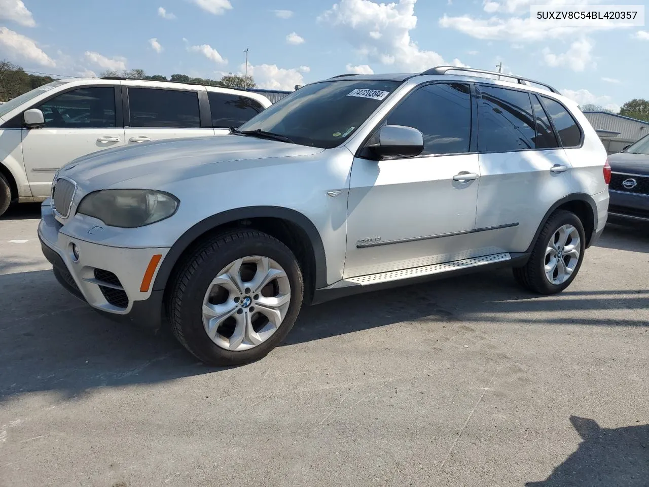 5UXZV8C54BL420357 2011 BMW X5 xDrive50I