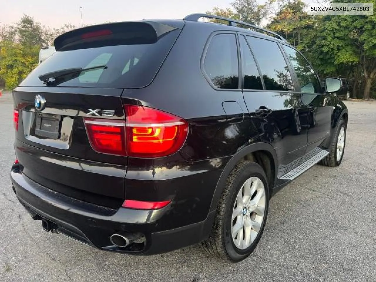 2011 BMW X5 xDrive35I VIN: 5UXZV4C5XBL742803 Lot: 75352454