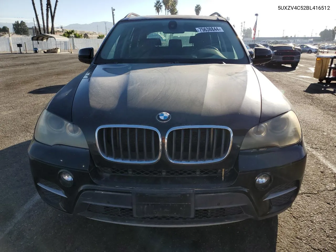 2011 BMW X5 xDrive35I VIN: 5UXZV4C52BL416512 Lot: 75638844