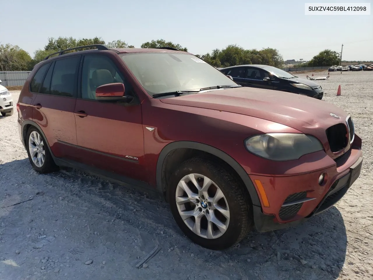 2011 BMW X5 xDrive35I VIN: 5UXZV4C59BL412098 Lot: 75919064