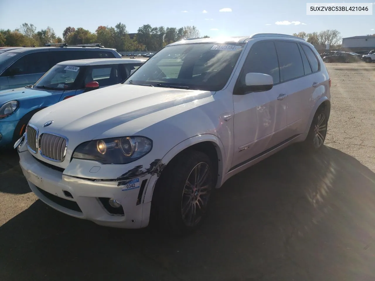 5UXZV8C53BL421046 2011 BMW X5 xDrive50I