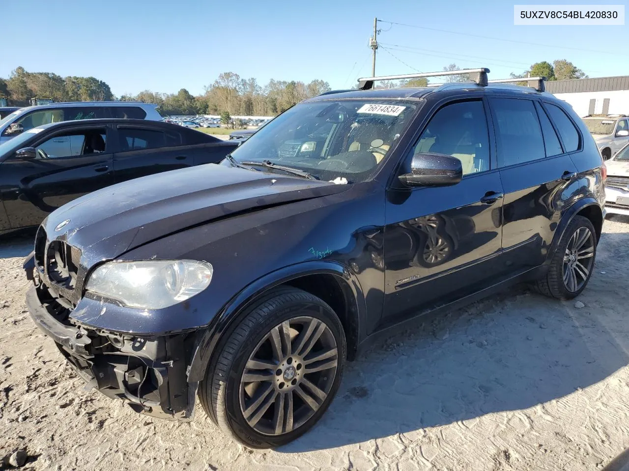 2011 BMW X5 xDrive50I VIN: 5UXZV8C54BL420830 Lot: 76614834