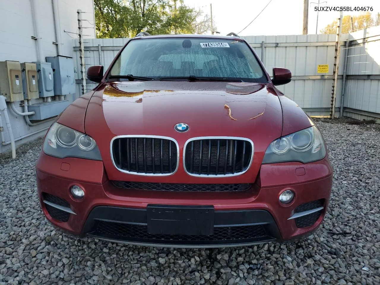 2011 BMW X5 xDrive35I VIN: 5UXZV4C55BL404676 Lot: 77439344