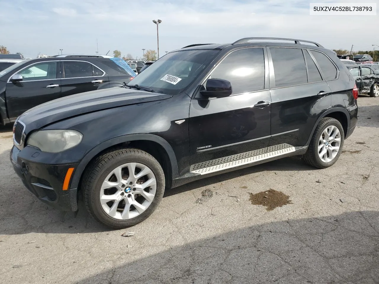 2011 BMW X5 xDrive35I VIN: 5UXZV4C52BL738793 Lot: 77968804