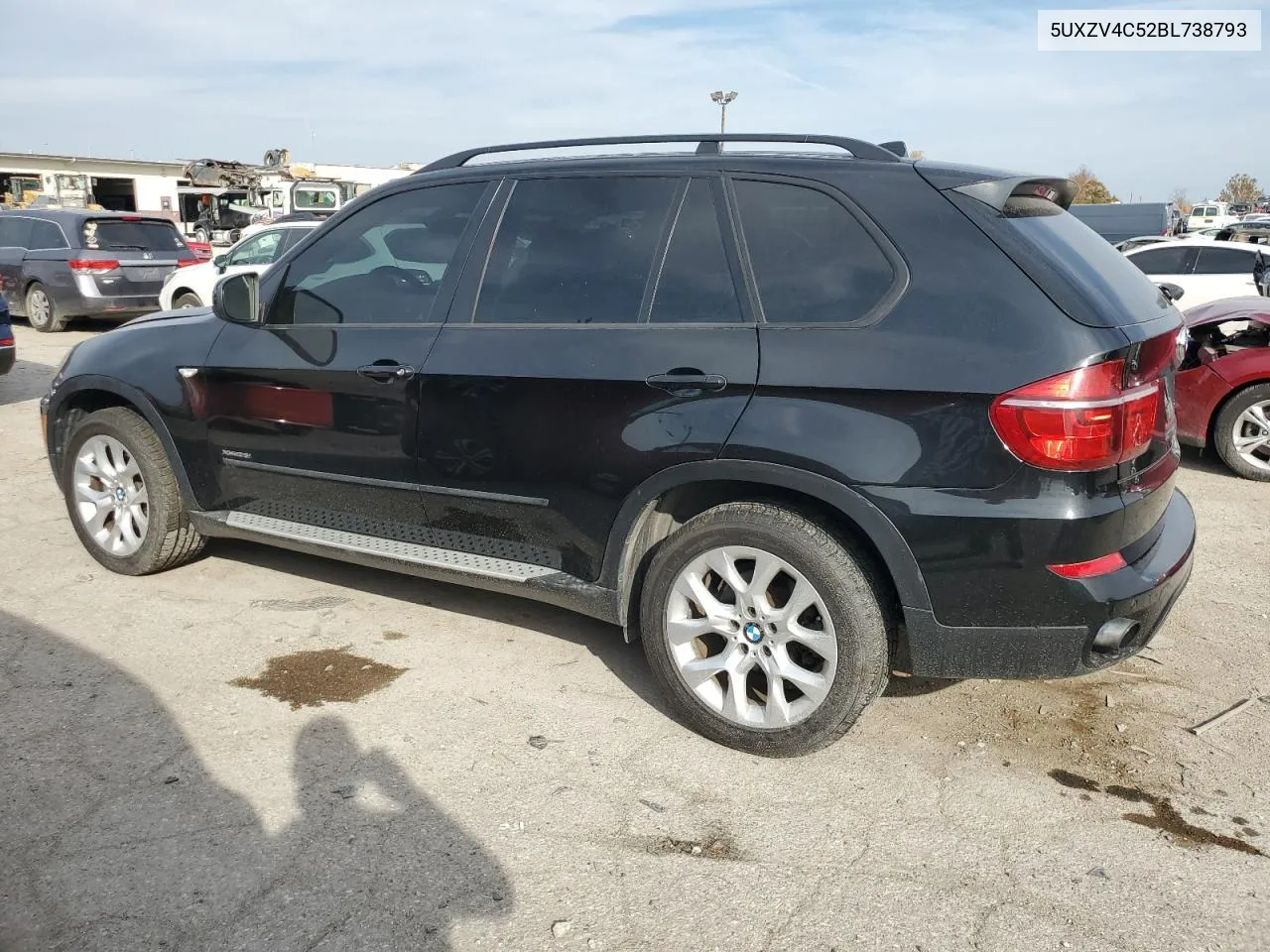 2011 BMW X5 xDrive35I VIN: 5UXZV4C52BL738793 Lot: 77968804