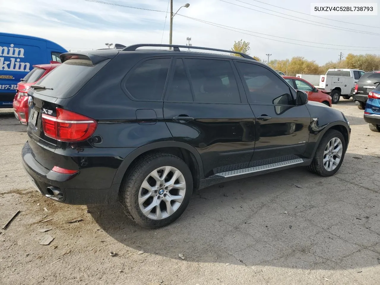 2011 BMW X5 xDrive35I VIN: 5UXZV4C52BL738793 Lot: 77968804