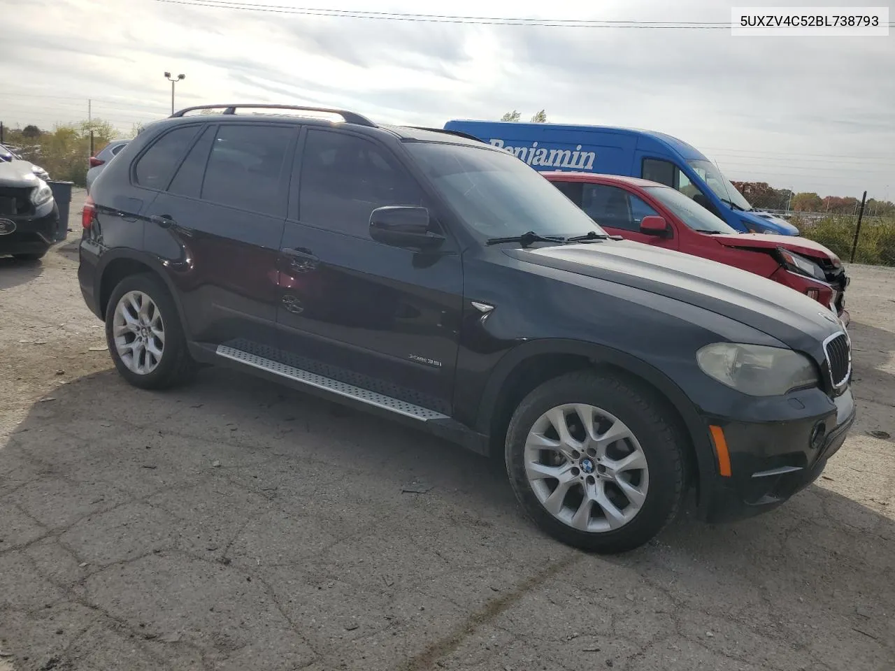 2011 BMW X5 xDrive35I VIN: 5UXZV4C52BL738793 Lot: 77968804