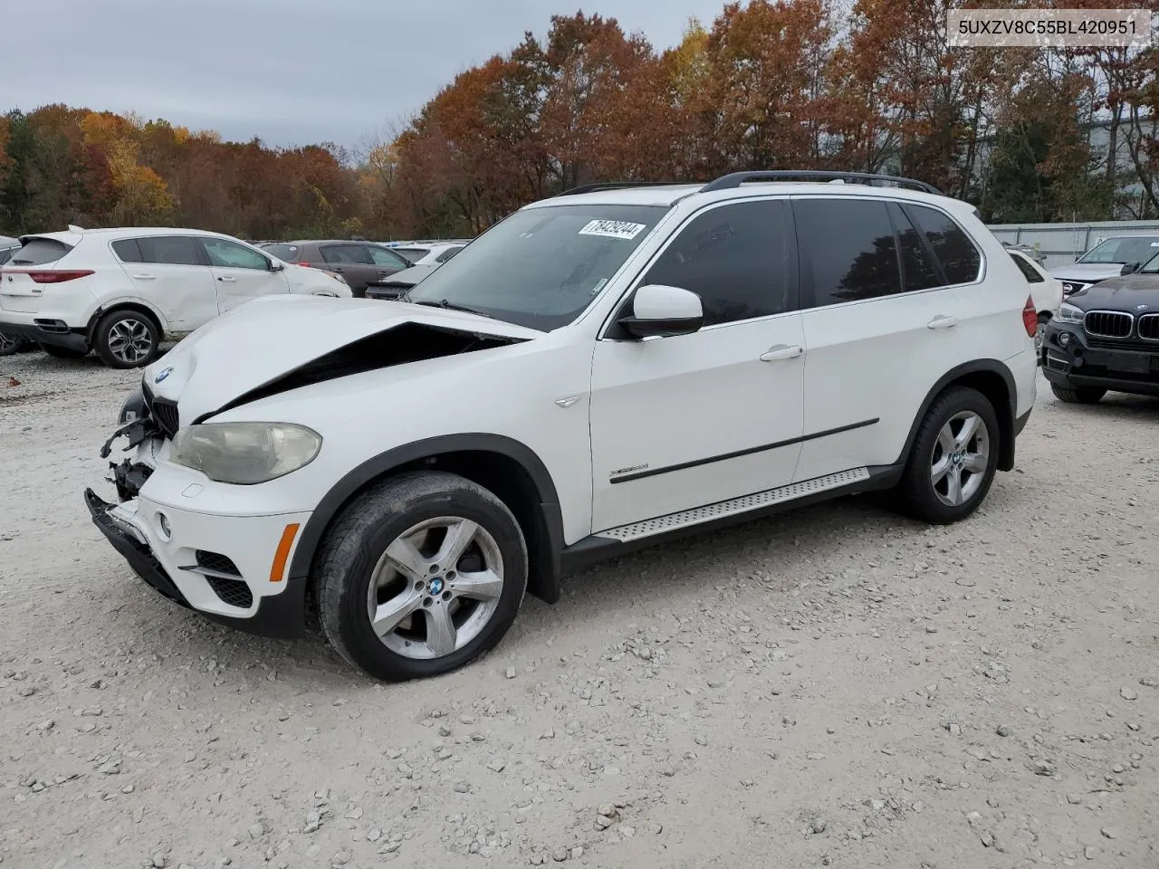 2011 BMW X5 xDrive50I VIN: 5UXZV8C55BL420951 Lot: 78429244