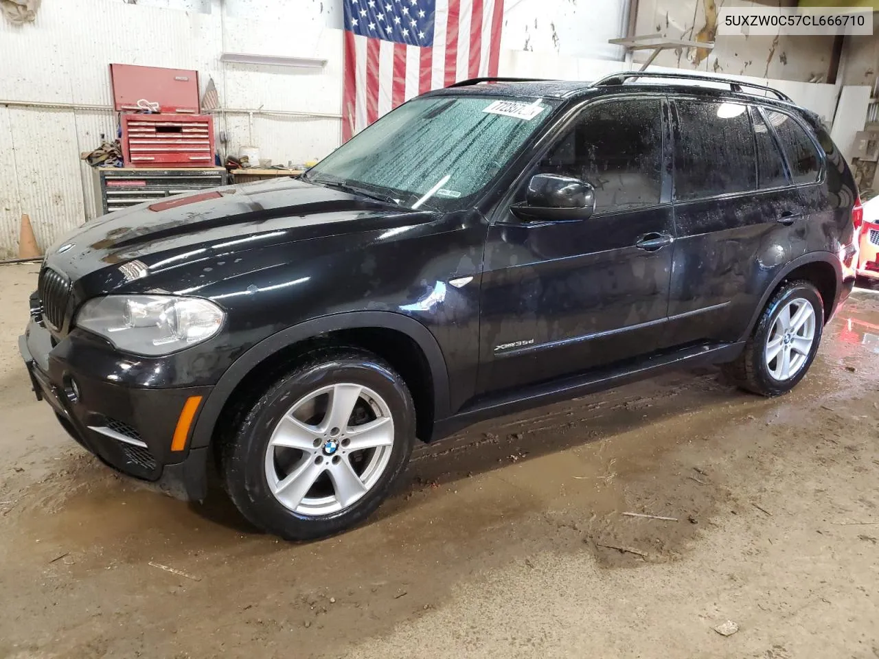 2012 BMW X5 xDrive35D VIN: 5UXZW0C57CL666710 Lot: 52843344