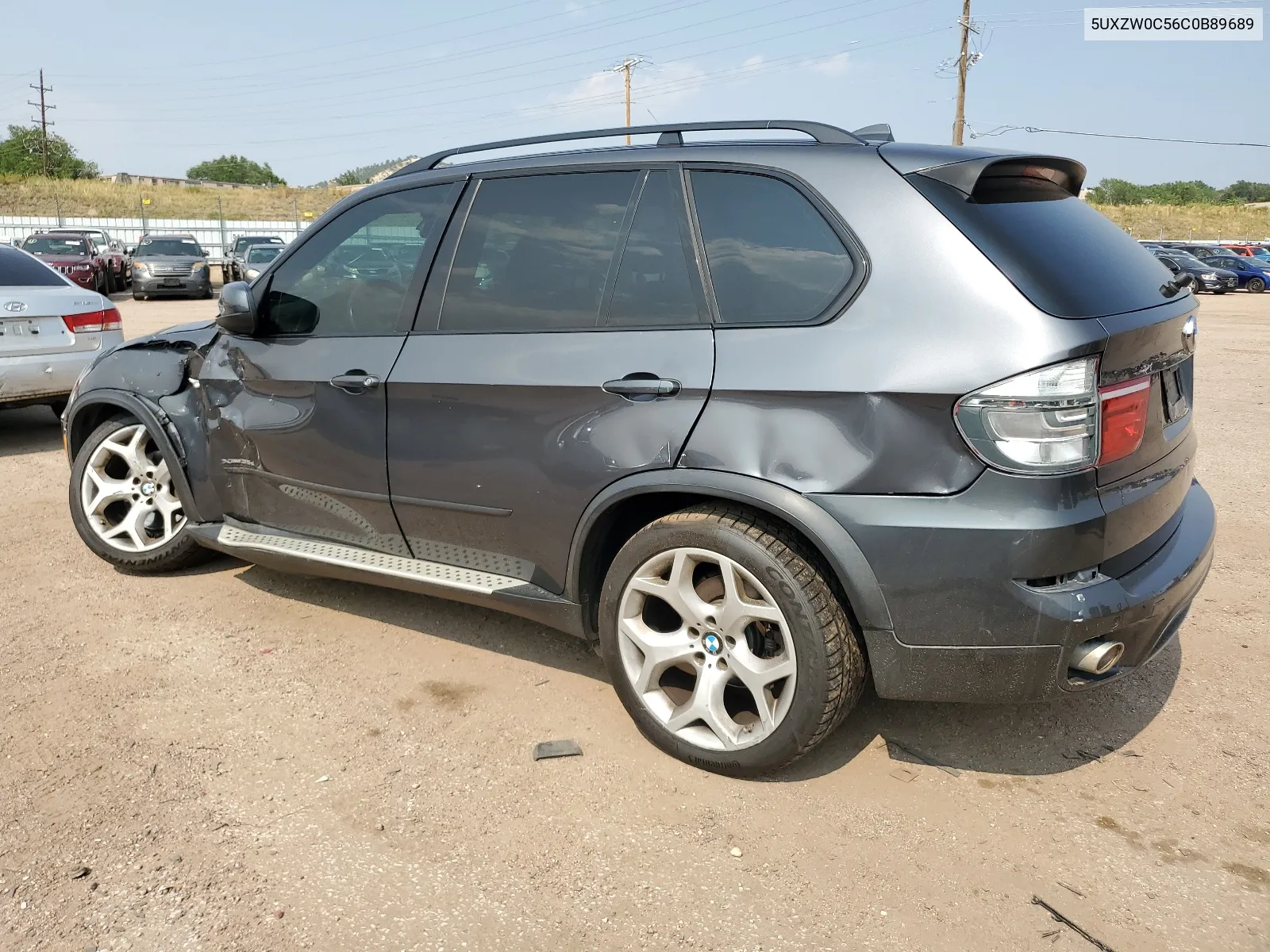 2012 BMW X5 xDrive35D VIN: 5UXZW0C56C0B89689 Lot: 64608264