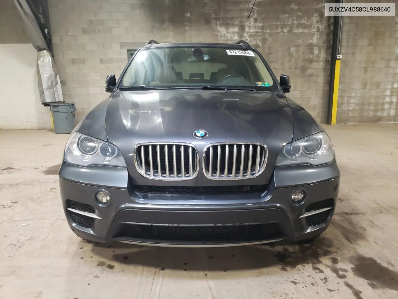 2012 BMW X5 xDrive35I VIN: 5UXZV4C58CL988640 Lot: 67215564