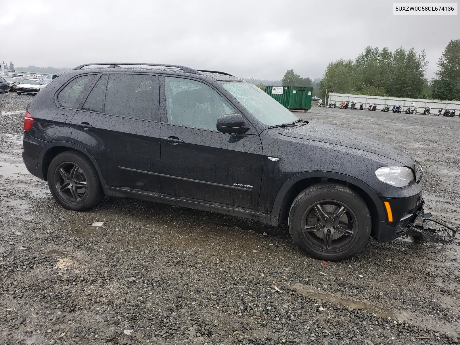 2012 BMW X5 xDrive35D VIN: 5UXZW0C58CL674136 Lot: 68888854