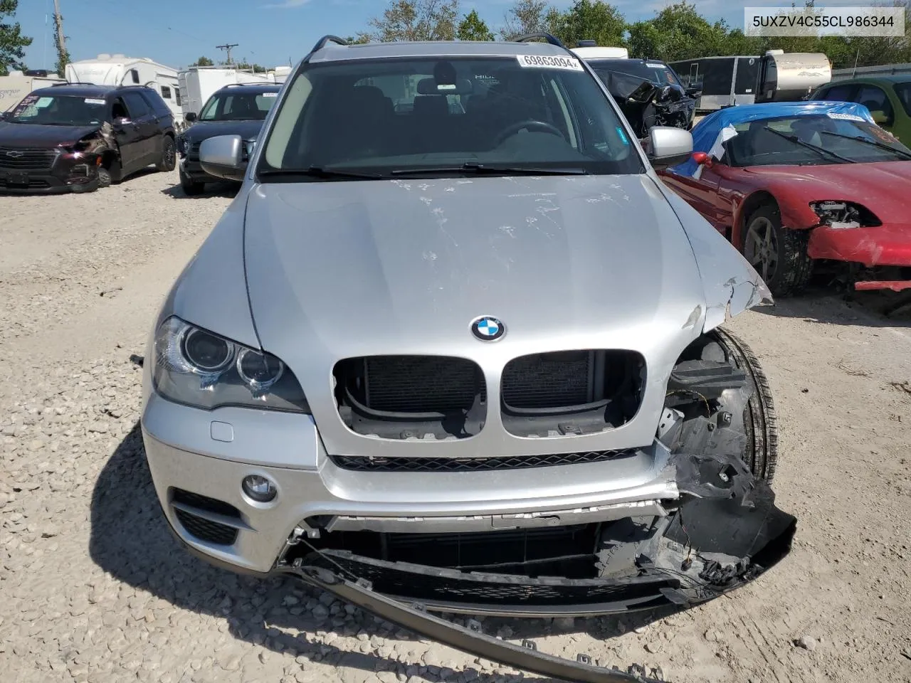 5UXZV4C55CL986344 2012 BMW X5 xDrive35I